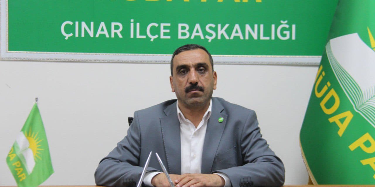 HÜDA PAR Çınar İlçe Başkanından Mevlid Kandili mesajı