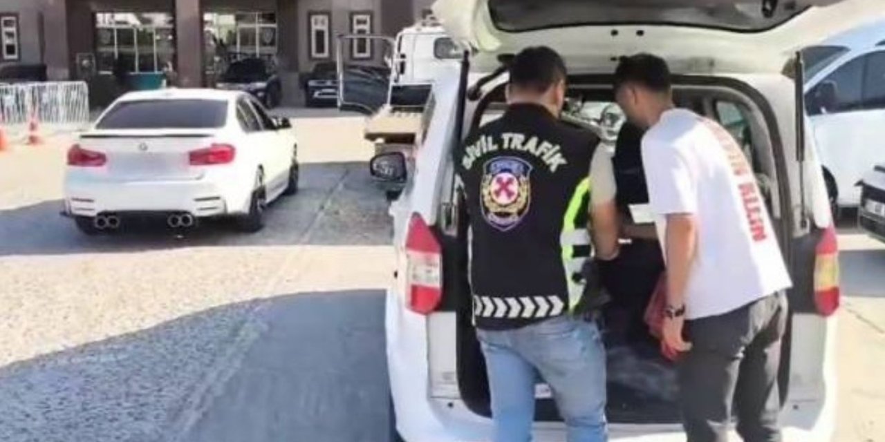Diyarbakır'da trafikte makas atan 3 sürücüye 276 bin lira ceza