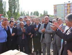 Ağrı'da 15. okuma evinin temeli atıldı