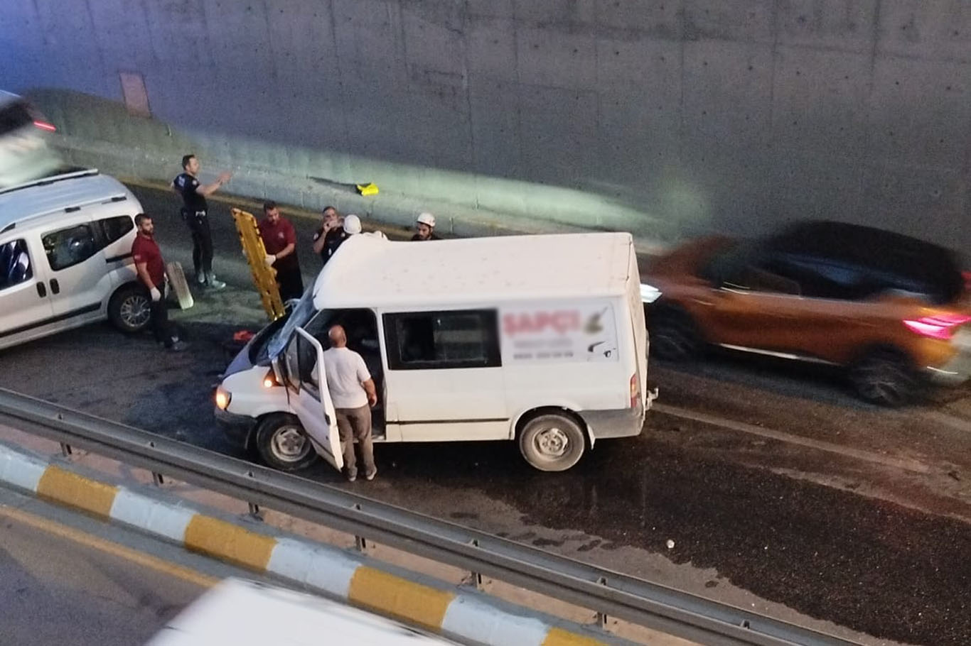 Şanlıurfa'nın Haliliye ilçesinde zincirleme trafik kazası: 5 yaralı