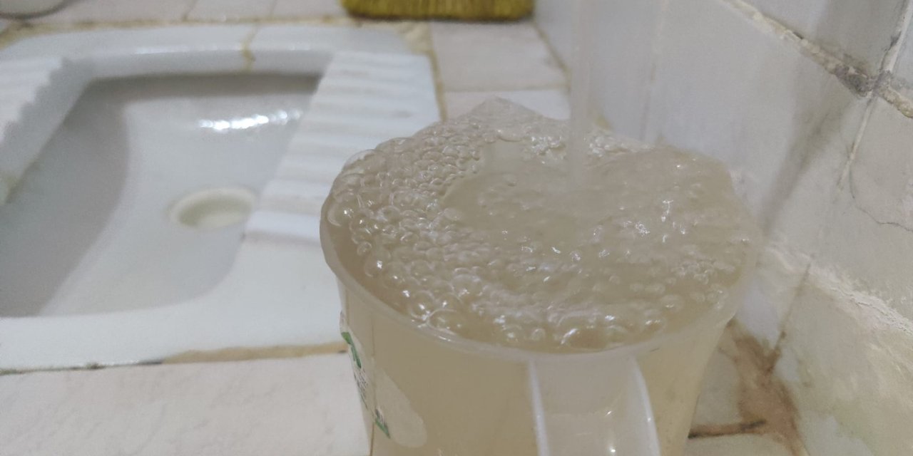Bingöl'de musluklardan çamurlu su akıyor