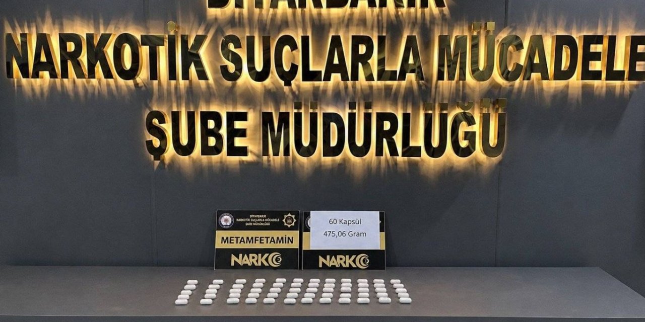 Diyarbakır'da Midesinde 60 kapsül uyuşturucu çıktı: 4 tutuklama