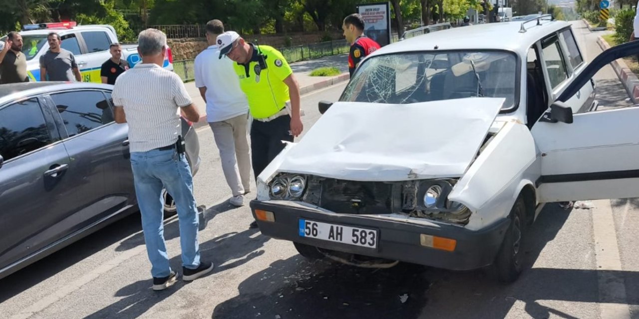 Siirt’te meydana gelen kazada 2 kişi yaralandı