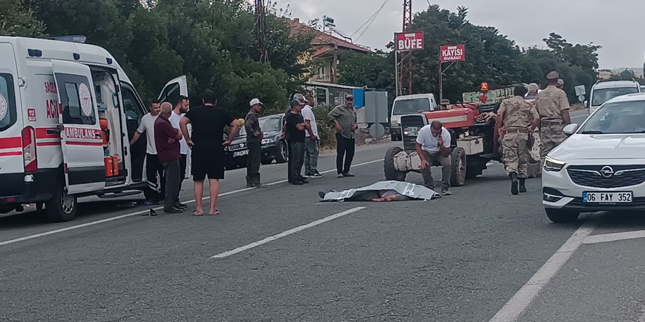 Malatya'da otomobilin çarptığı yaya hayatını kaybetti