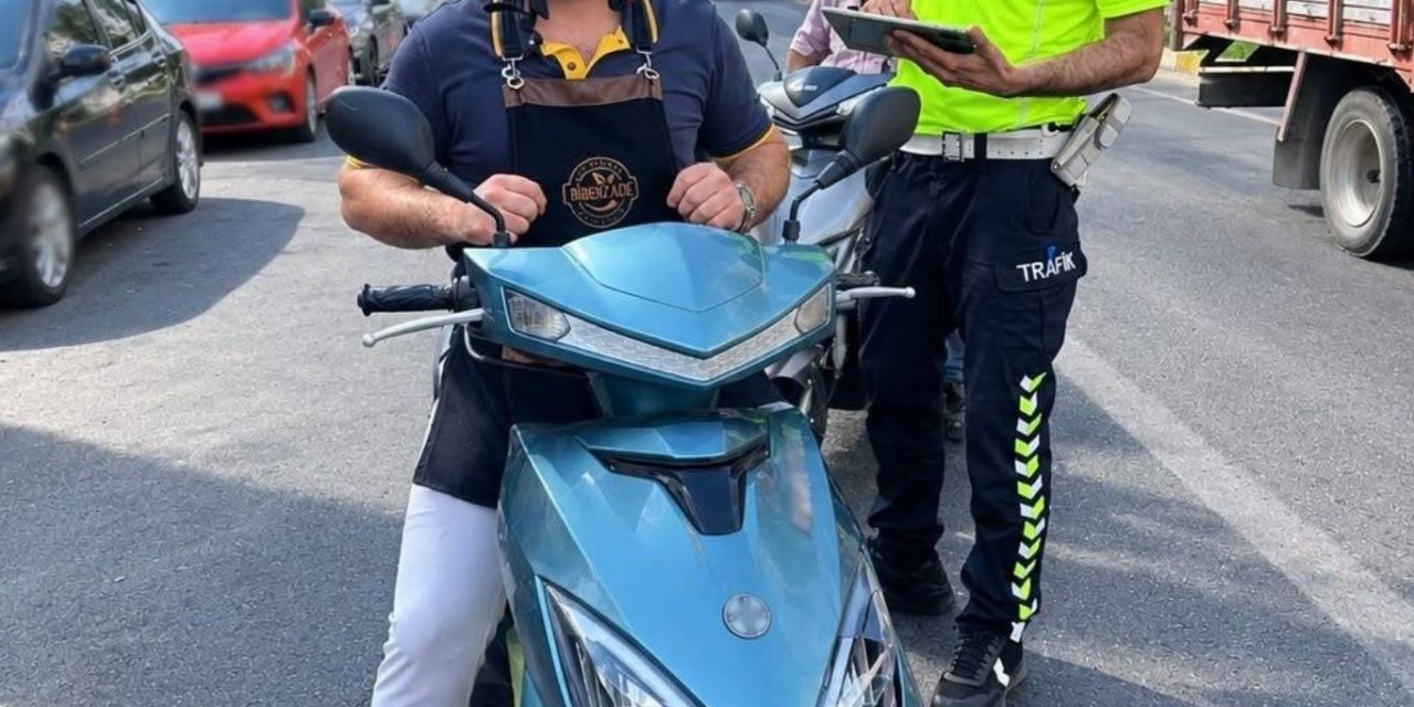 Mardin'de motosiklet denetiminde 18 sürücüye ceza