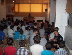 Çocuklara yönelik namaz semineri düzenlendi