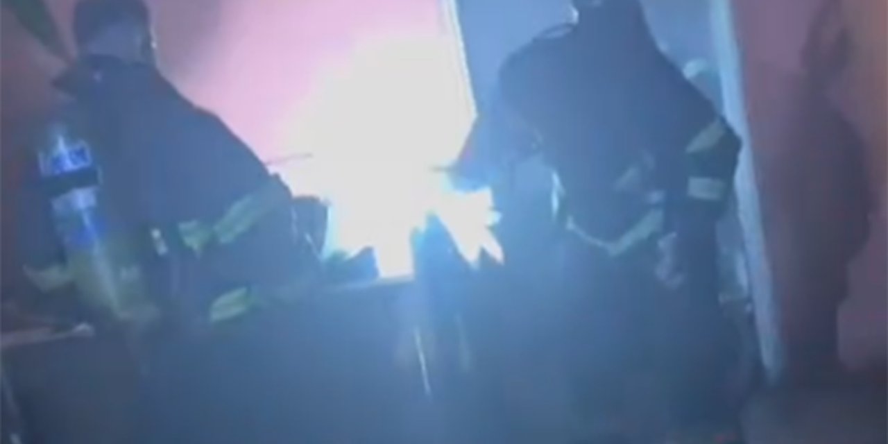Batman'da bir evde çıkan yangında maddi hasar oluştu