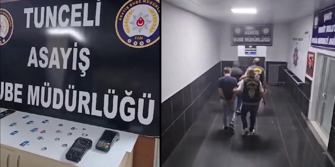 Tunceli’de sahte altın operasyonu: 2 şüpheli yakalandı