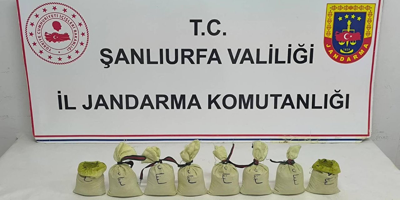 Şanlıurfa'da uyuşturucu operasyonu