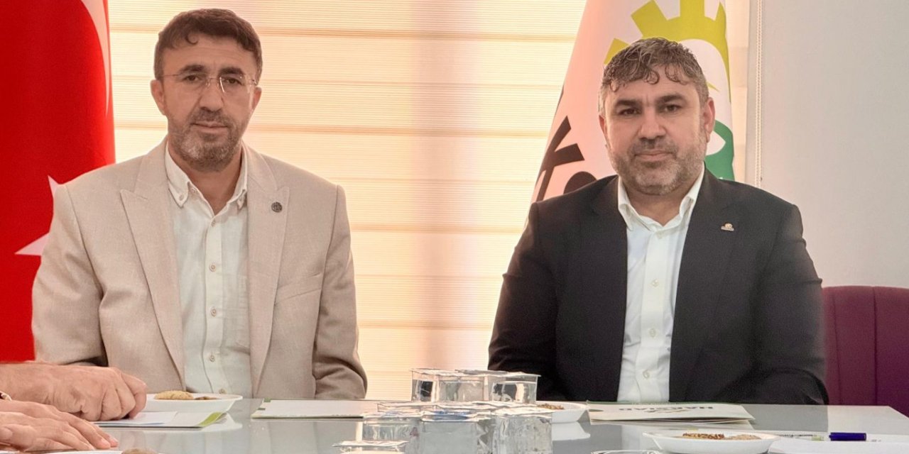 Kızıltepe Ticaret ve Sanayi Odası Başkan Adayı Ege’den HAKSİAD’a nezaket ziyaret