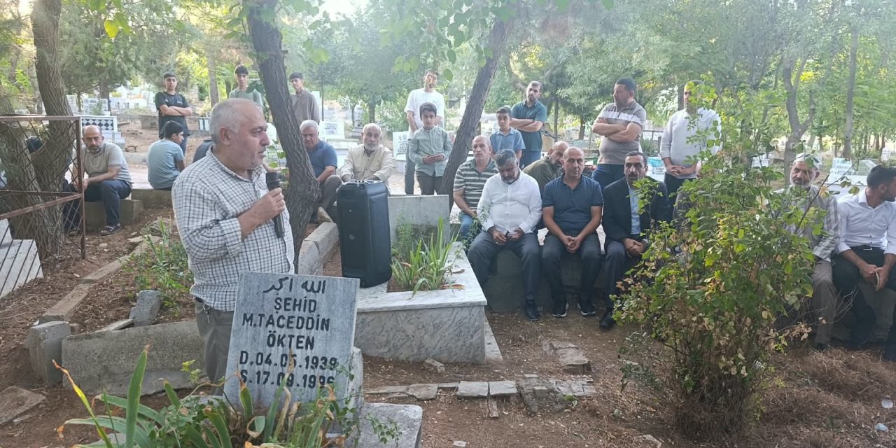 Şehîd Mela Taceddîn Ökten li ser mezelê xwe hat bîranîn