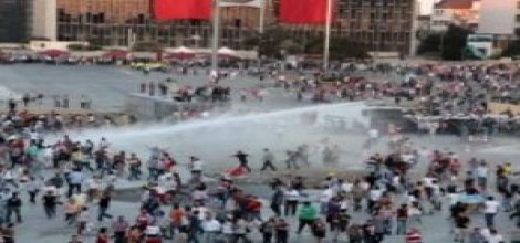 Taksim'de polis müdahale etti