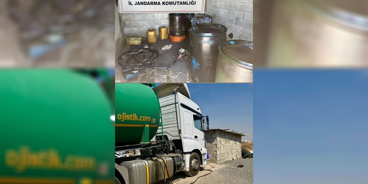 Şanlıurfa'da kaçak akaryakıt operasyonu