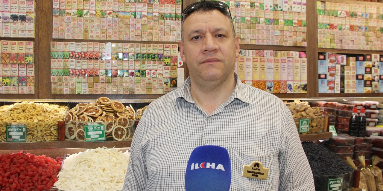 Mardin’de kuru meyve ve kurutmalık ürünler tezgahlarda