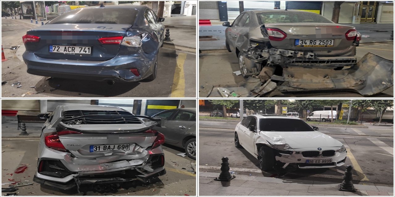 Batman de otomobîlî da hiri wesayîtanê ke park biyên ro