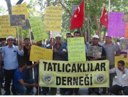 Onlarca köy, kirli suya isyan etti