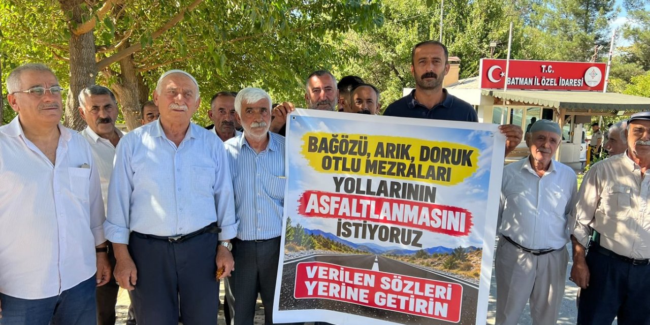 10 yıldır yol, su ve elektrik sorunları yaşayan köylüler çözüm bekliyor