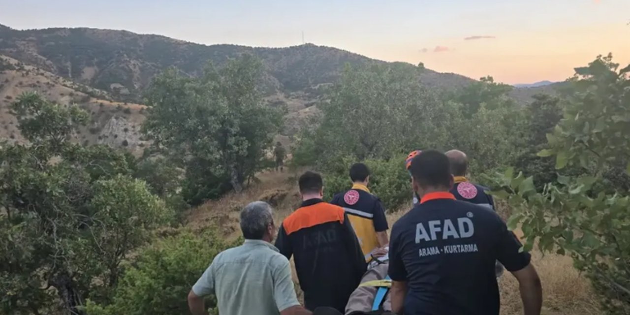 Genç'te kaybolan vatandaş ormanlık alanda sağ bulundu