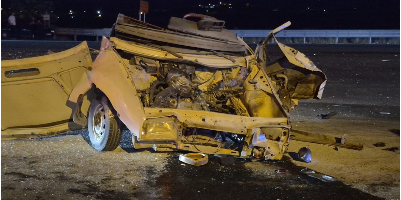 Malatya'da feci kaza: Bir ölü 4 yaralı