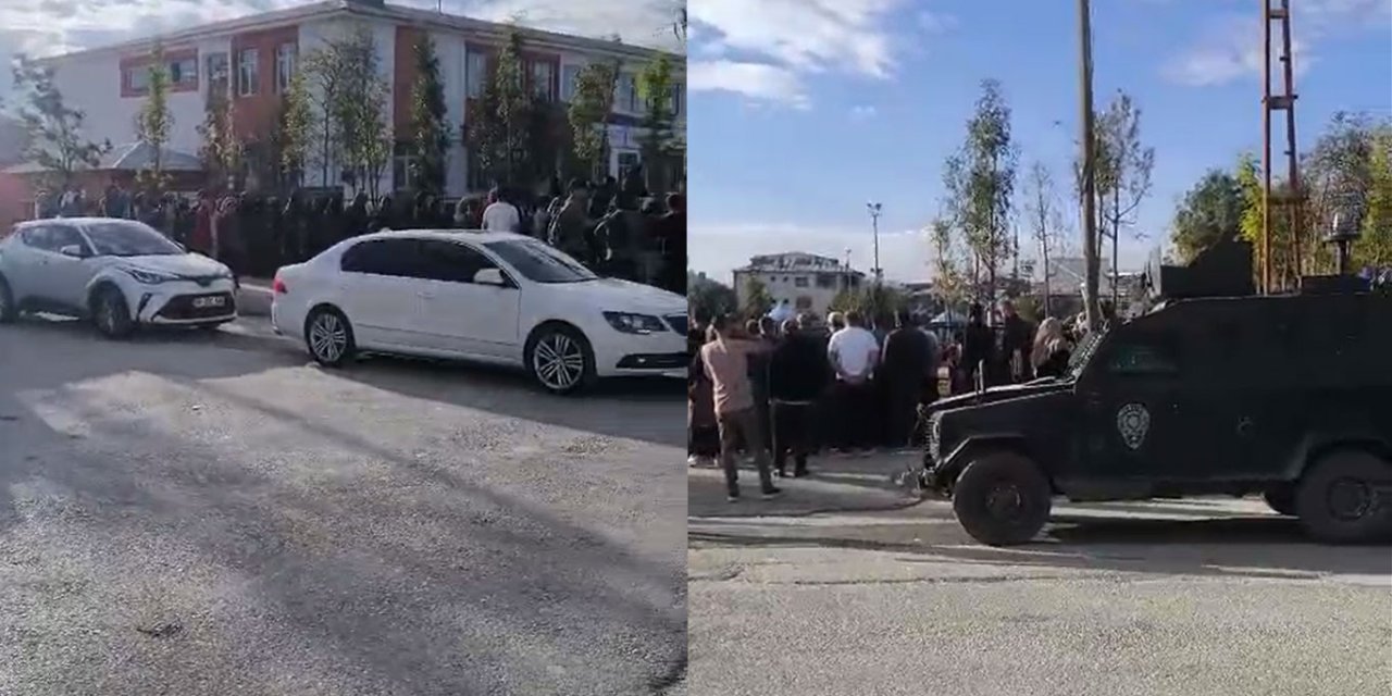 Van'da okulda silah ihbarı: Ekipler olay yerine sevk edildi