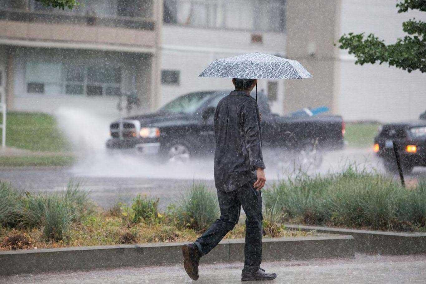 Meteorolojî ji bo 9 bajarên Bakur hişyarîya baranê da