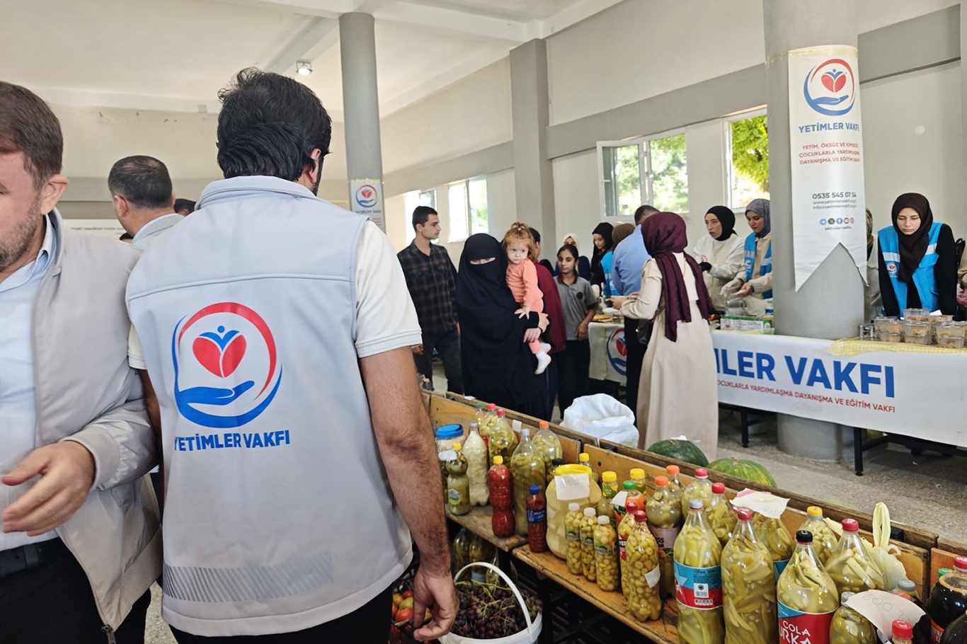 Batman’ın Gercüş ilçesinde yetim  ve öksüz çocuklar yararına kermes