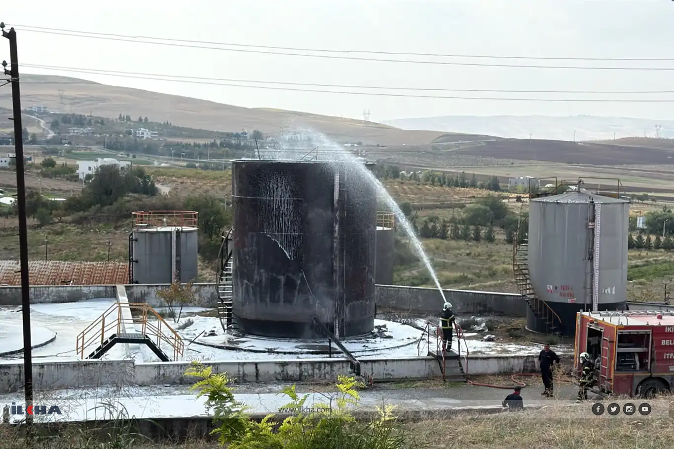 Li Xerzan şewata li zevîya petrolê hat vemirandin