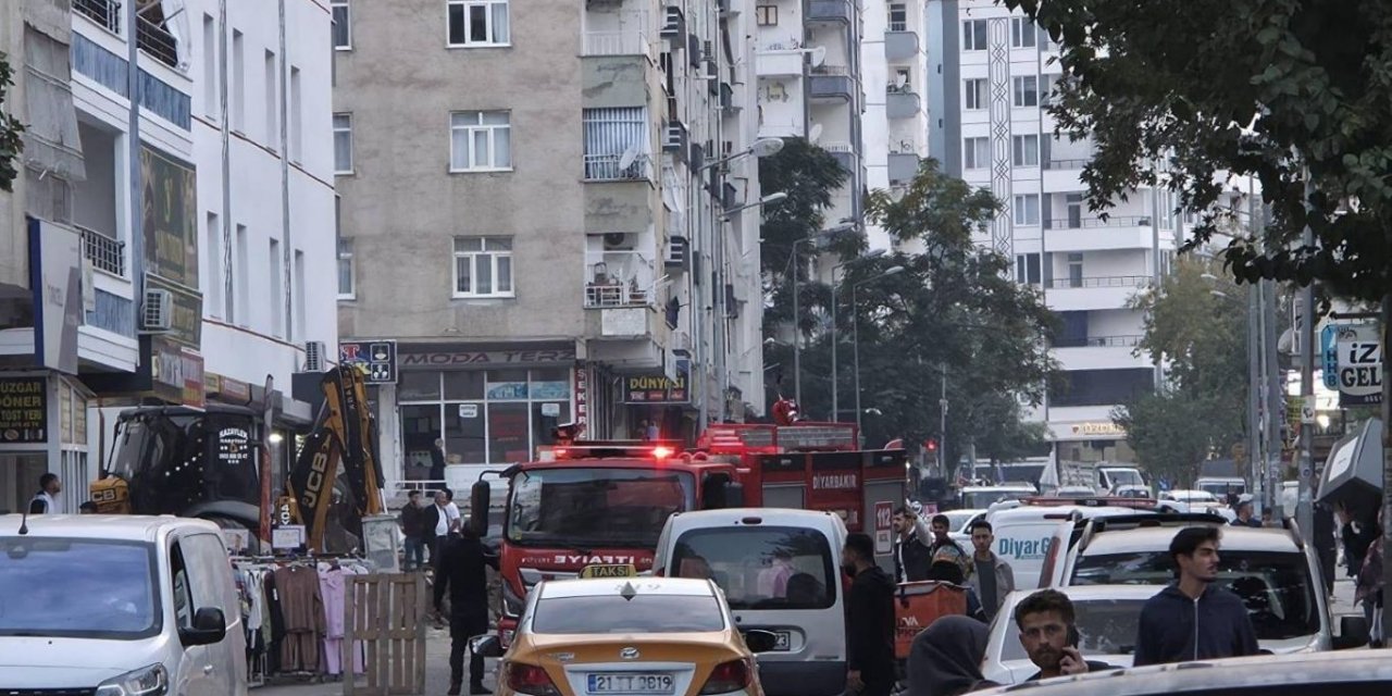 Diyarbakır'da kazı sırasında doğal gaz ana hattı patladı