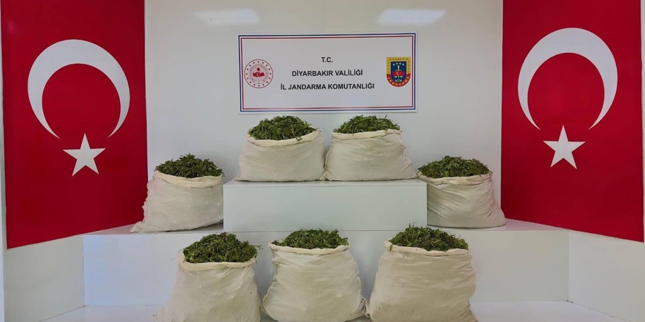 Diyarbakır'da 109 kilogram uyuşturucu madde ele geçirildi