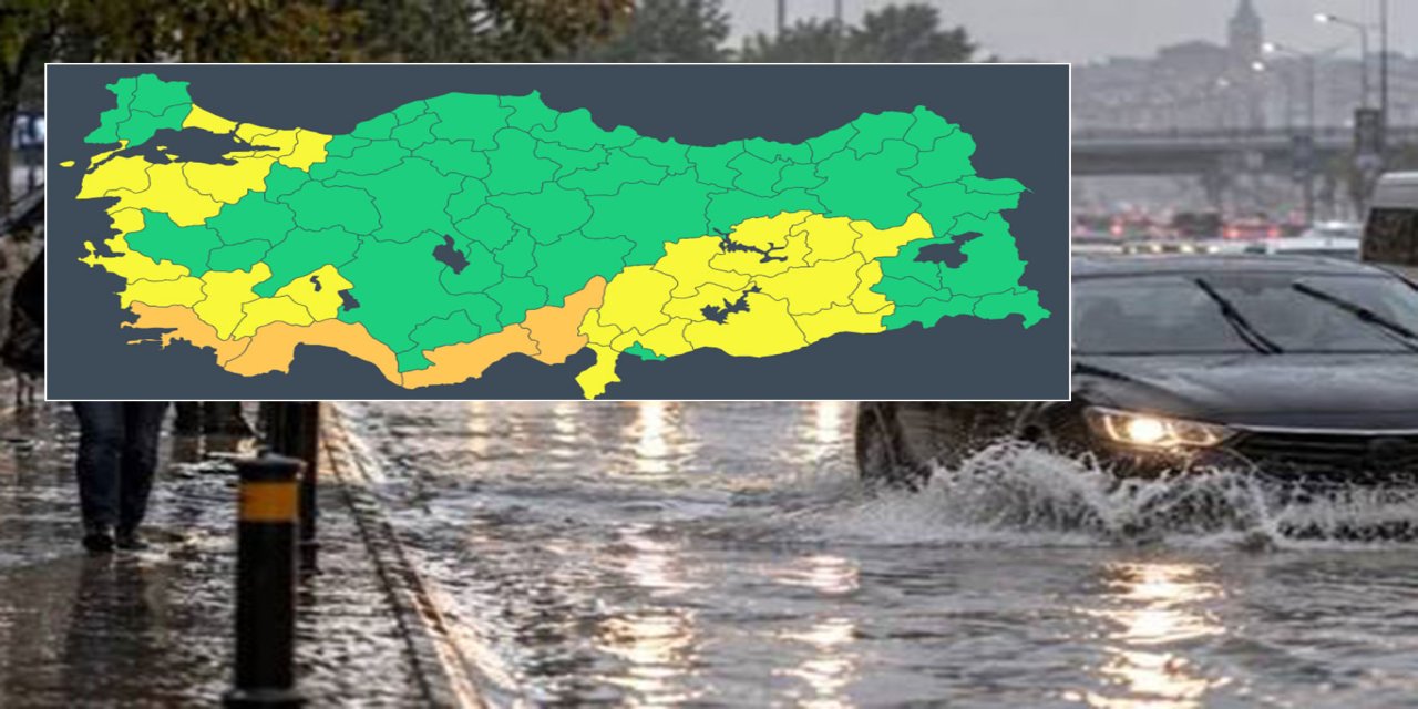 Meteorolojî ji bo 29 bajaran hişyariya zer û pirteqalî da