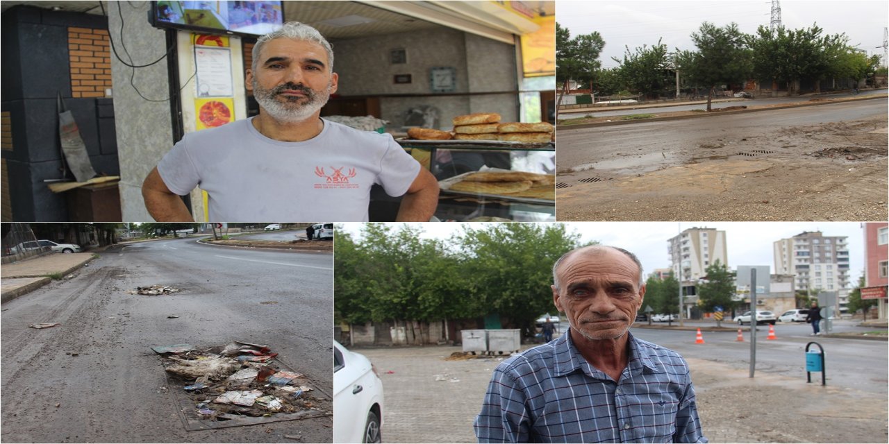 Diyarbakır'da sağanak sonrası iş yerlerini su basan esnaf tepkili