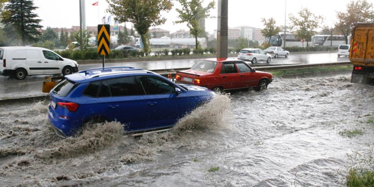 Meteoroloji'den birçok bölge için sağanak yağış uyarısı