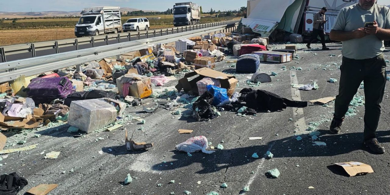 Mardin’de tır ile otomobil çarpıştı: Biri çocuk 5 yaralı