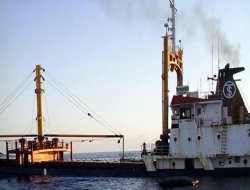 Akdeniz'de Türk kuru yük gemisi battı