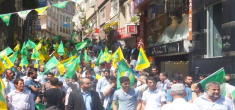 HÜDA PAR İstanbul İl Başkanlığı Salavatlarla Açıldı