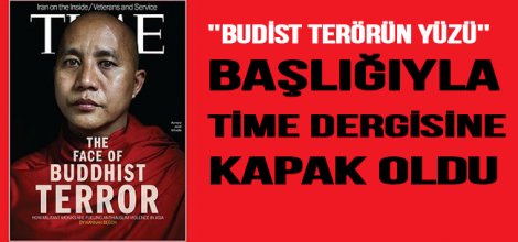 Budist rahip terörle Time`a kapak oldu