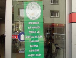 Muhtaç aileler yararına kermes