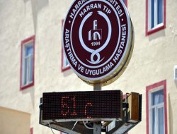 Şanlıurfa'da sıcaklık 50 derecenin üstünde