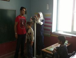 Baskil'de 1500 kişi ölçüldü ve tartıldı