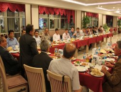 BEÜ dershane yöneticileri ile bir araya geldi