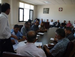 Viranşehir'de spor kompleksi ihalesi yapıldı