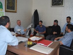Âlimler Rabıtası Cemiyeti'nden Mustazaflar Cemiyeti'ne ziyaret