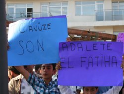 Bingöl'deki tecavüz olayı Van'da kınandı