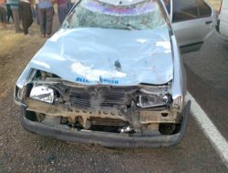 Ergani'de trafik kazası: 5 yaralı