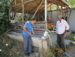 Elazığ'daki sularda nitrat ölçümü yapılıyor