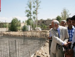 Vahdet Camiinin temelleri atıldı