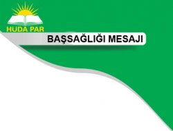 HÜDA PAR'dan 9 merhuma başsağlığı mesajı