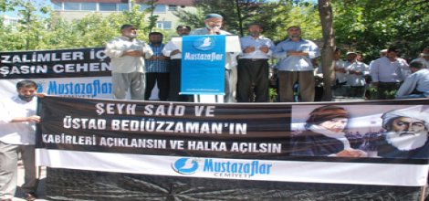 Şeyh Said ve Bediüzzaman'ın kabir yerleri açıklansın