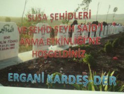 Ergani Kardeş-Der'den şehidler gecesi etkinliği