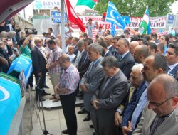 İTC lideri icin gıyabi cenaze namazı kılındı